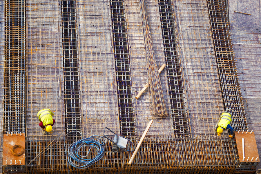 uji kelenturan besi beton